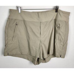 Athleta Women's Sz. 20 Trekkie North Short in Khaki